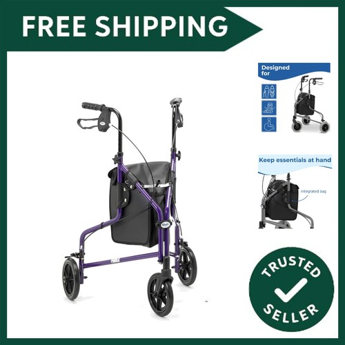 Lightweight tri wheel walker - wheel,