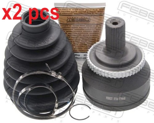 Pcs front axle both - x2, sides