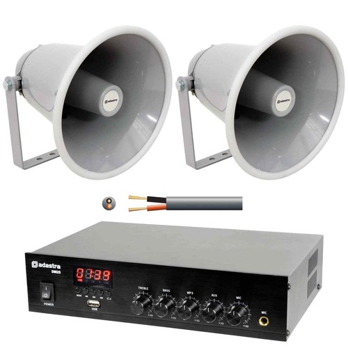 Outdoor speaker system - pa,