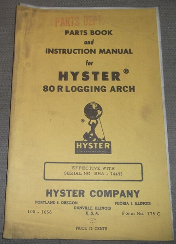 Hyster logging arch - hyster,