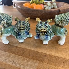 Vintage Chinese Foo Dogs Pair