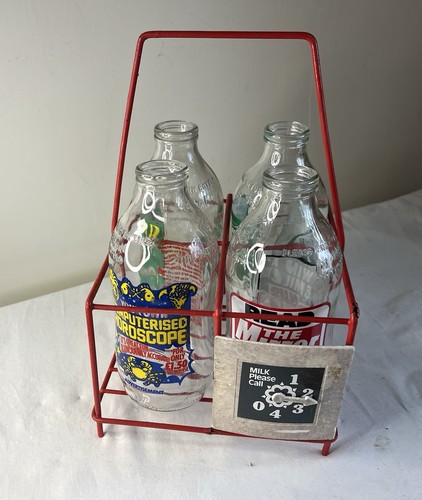 Vintage advertising milk - vintage,