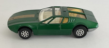 Corgi 203 De Tomaso Mangusta Ghia Green Pepperpot wheels excellent condition