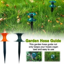 2PCS Garden Hose Guide Spike,Hose Guide Stake Metal Hose Roller Guide for  /
