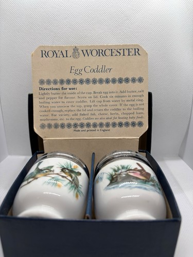 Royal worcester egg coddlers - royal,