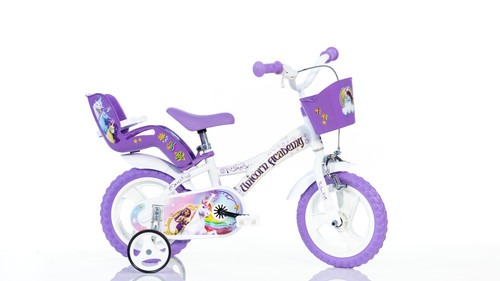 Unicorn academy kids bicycle - unicorn,