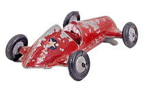 Timpo Toys Red Metal Tether