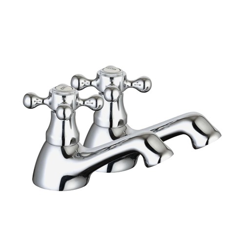 Chrome traditional bathroom - traditional,