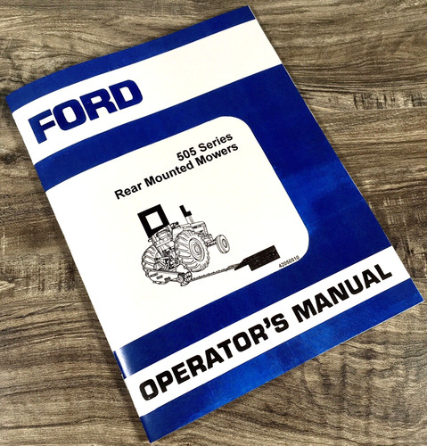 Ford 505 series rear - ford,