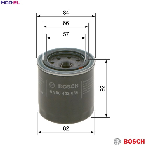 Oil filter 986 - 986, 036