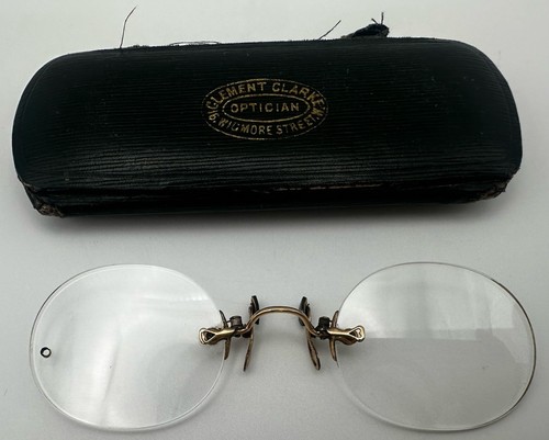 Antique pince nez glasses - antique, pince-nez