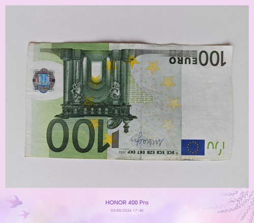 Euro banknote set 2002 current - euro,