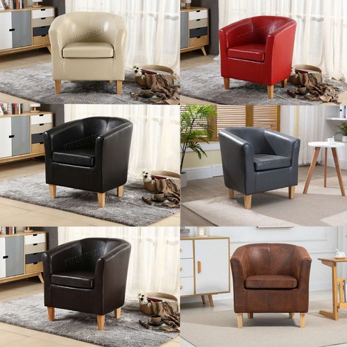 Westwood tub chair faux - tub, pu