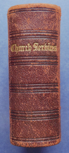 Antique pocket common prayer - pocket,
