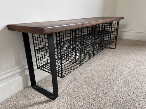 Shoe bench with - shoe, storage