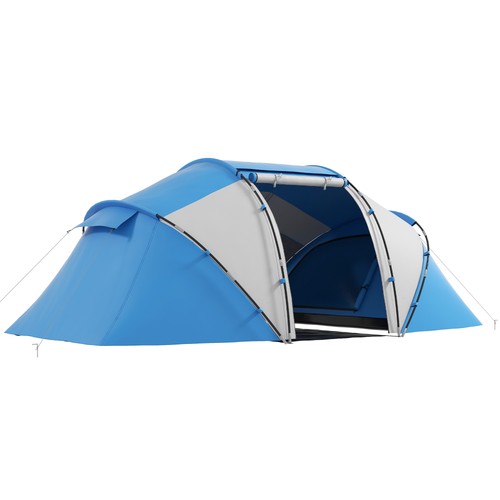 Person dome family camping - 4-6,