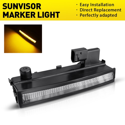 24v amber led - amber, front