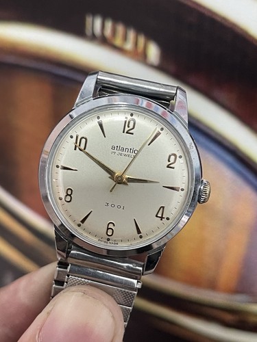 Atlantic 3001 watch 17jewels - 3001,