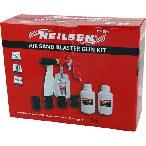 Air sandblaster gun kit - sandblaster,