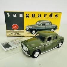 Vanguards 1:43 Scale Rover P4 Diecast Car Model In Two Tone Green VA19007