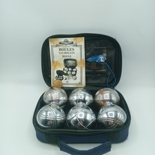 House Of Marbles Boules Set - 6 Balls, Jack, Measures, Instructions & Carry Bag