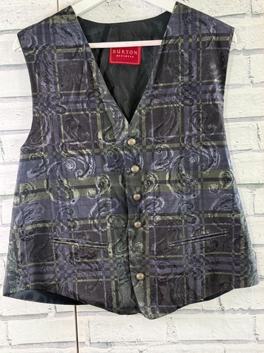 Burton waistcoat paisley - waistcoat,