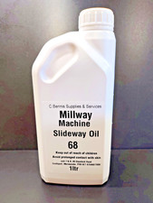  SLIDEWAY OIL ISO 68, FOR MYFORD, BOXFORD, HARRISON, WARCO, NAEROK, AND MORE