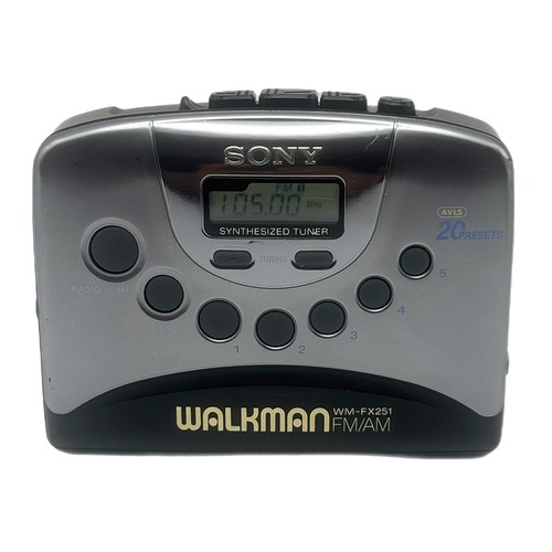 Sony fx251 walkman - walkman, cassette