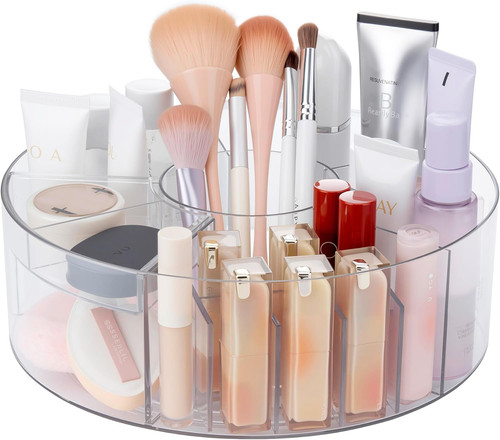 360 rotating makeup organizer - makeup,