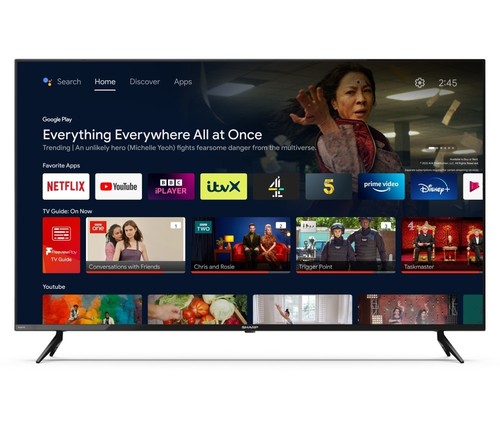 Sharp smart android - sharp, 4k