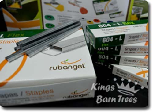 Staples for tape tying - staples,