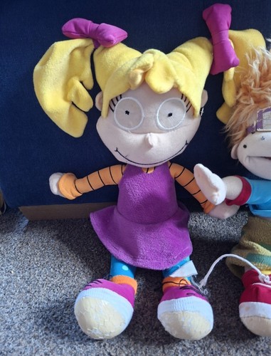 Rugrats angelica plush soft - angelica,