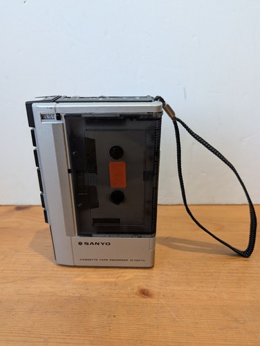 Vintage sanyo m1001a cassette - sanyo,