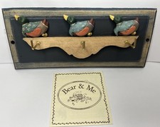 Colourbox / Bear & Me / Peter Fagan Bears Key Rack Blue FAB019 New