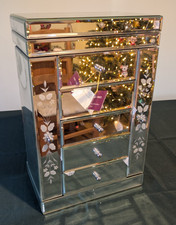 Modern Mirrored Jewellery Box