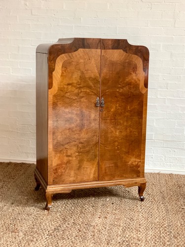 Art deco tallboy wardrobe - art,