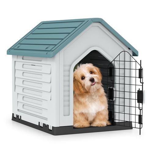 Plastic dog house indoor - plastic,
