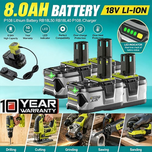 For ryobi 18v 0ah - ryobi, battery