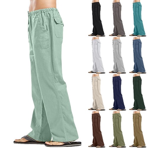 Mens casual baggy trousers - mens,