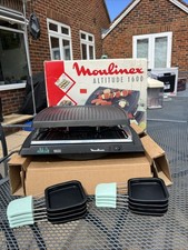 Moulinex Atlitude 1600 Cooker Grill with 8 Raclette Dishes