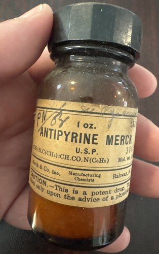 Vintage old 1930s merck - vintage,