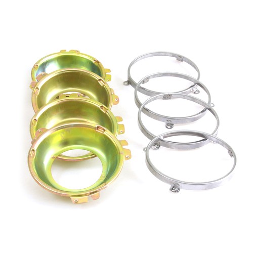 Headlight brackets pair - brackets,