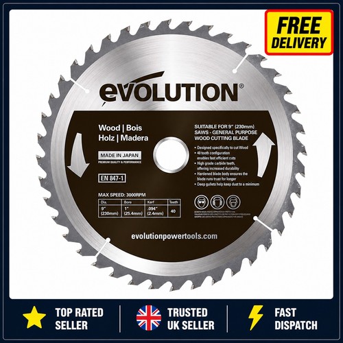 Evolution 230mm 9in 40t - 230mm,