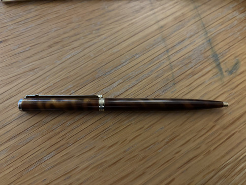 Elysee brown marble ballpoint - brown,