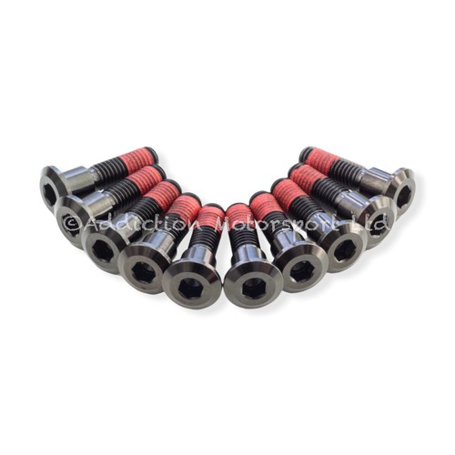 10x black titanium front disc - titanium,