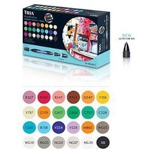 Letraset Tria Marker - 24 Pen Set - Visualisation