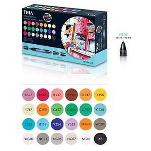 Letraset tria marker - letraset, pen
