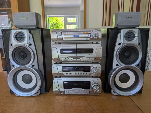 Technics dv280 hifi system - technics, sc-dv280