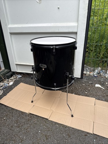 Tiger floor tom black - 16”,