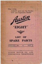 AUSTIN EIGHT SALOON ORIGINAL